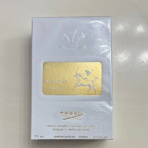Creed Fragrance Box in White and Gold
